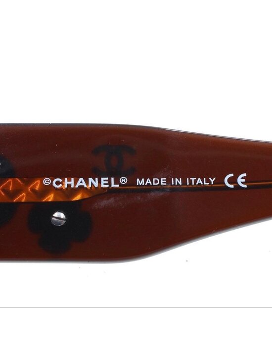 Chanel Camellia Tortoiseshell Sunglasses Eyewear
